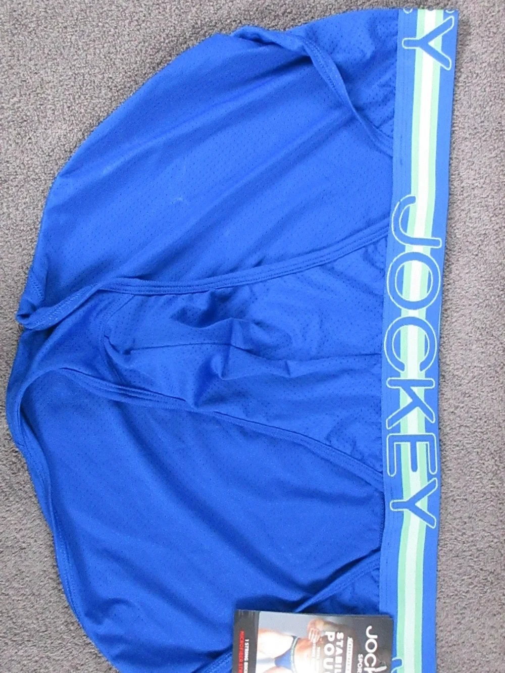 Men's Jockey Sport sport stability mesh pouch string bikini briefs